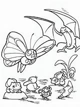 Pokemon Coloring Pages Butterfree Water Golbat Kids Sheets Printable Pikachu Print Colouring Ash Popular Advertisement Bestcoloringpagesforkids sketch template