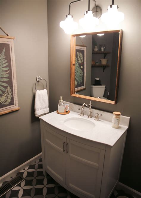 Our Gray And White Half Bathroom Remodel Laptrinhx News