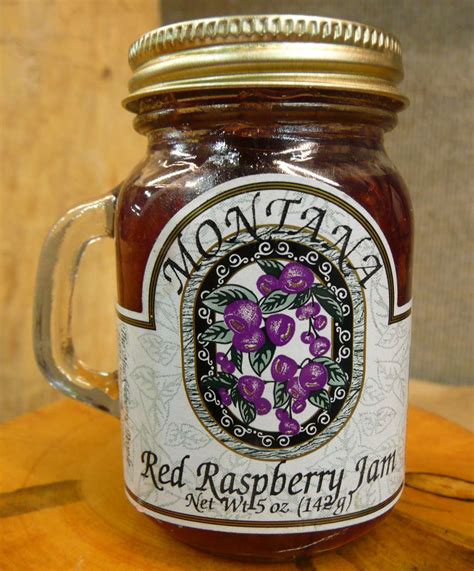 red raspberry jam leslies montana shop