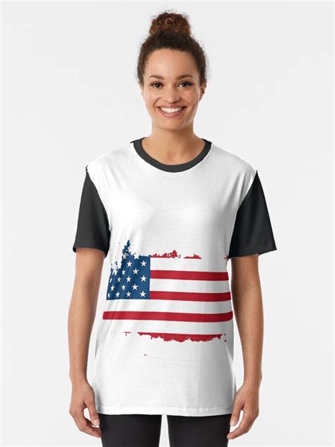 American Flag Distressed Shirt American Flag Distressed American