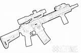 Gun Coloring Pages Getdrawings Ray sketch template