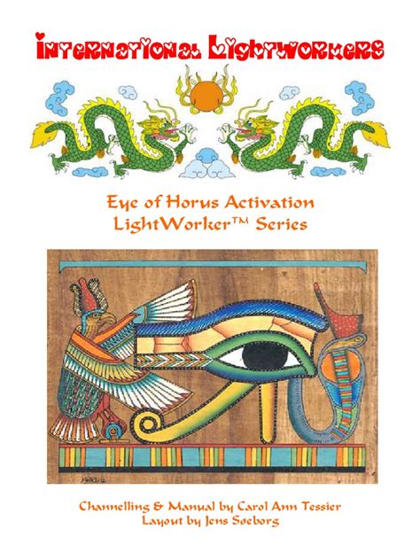 Eye Of Horus Activation Horus Egyptian Mythology