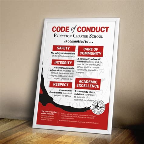 code  conduct sign signage contest