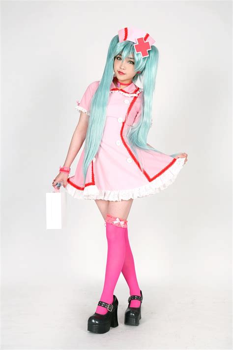 buy free shipping vocaloid hatsune miku sexy nurse