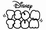 Tsum Coloring Pages Disney sketch template