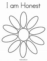 Honesty Drawing Coloring Pages Getdrawings Kids sketch template