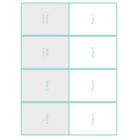 book folding template    printables printablee