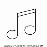 Colorare Musicali Musicales Nota Musicale Pages Ultracoloringpages sketch template