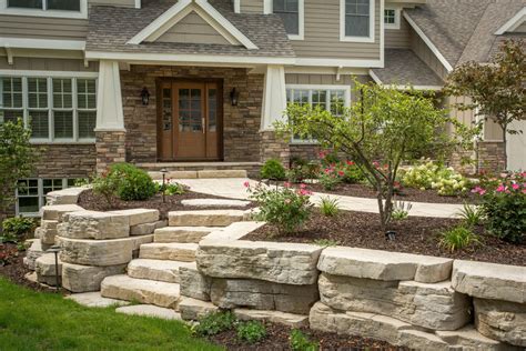 landscaping ideas  outcropping collection  rosetta hardscapes
