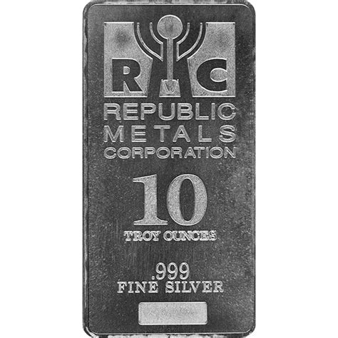 oz silver bar republic red rock secured