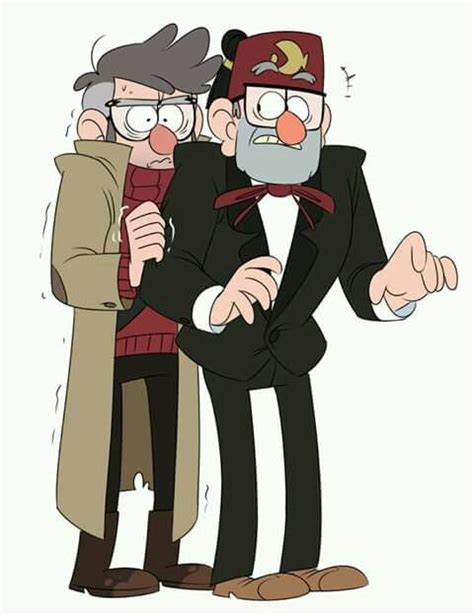 Stan And Ford Pines Gravity Falls With Images