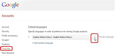 set google language option esp  expats articles world