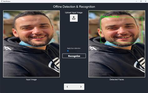 github mohamedaismaillive face recognition app implemented face