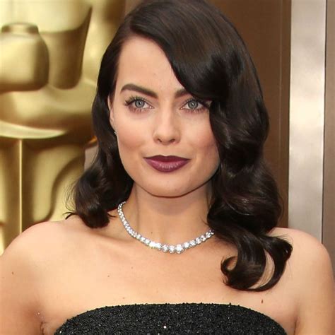 margot robbie debuts dramatic hair makeover   oscars marie claire