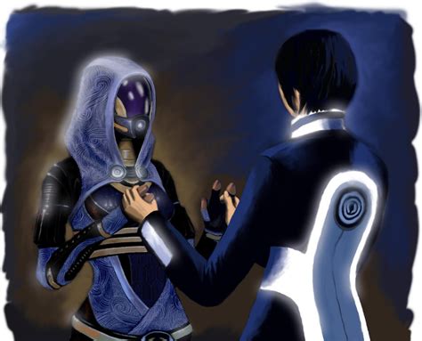 tali and shepard 03 by pinkfrog on deviantart