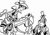 Lucky Luke Coloring Pages Coloringpages1001 sketch template