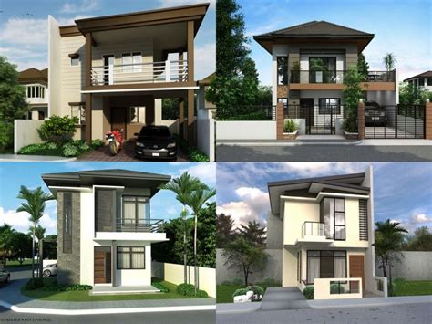 beautiful house plans  narrow lots pinoy house designs