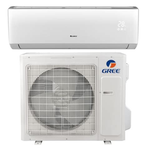 gree livo  btu  ton ductless mini split air conditioner  inverter heat remote