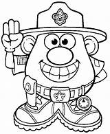 Potato Mr Head Coloring Pages Mister Printable Potatohead Color Coloringpagesabc Posted Gif sketch template