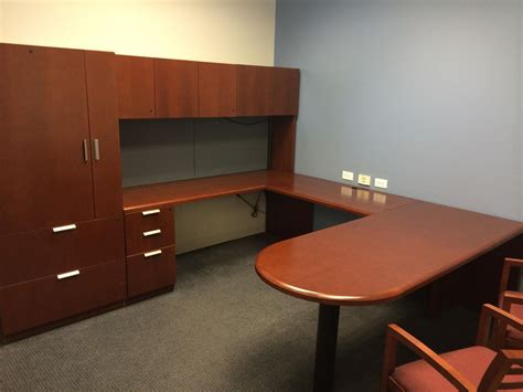 steelcase cherry desk sets conklin office furniture