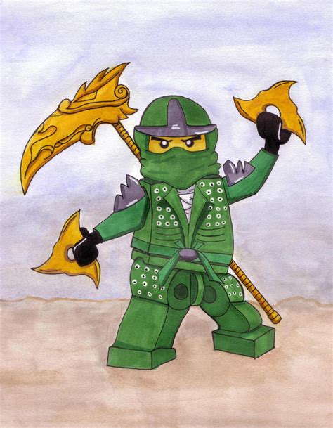 green ninja  bakausagi  deviantart
