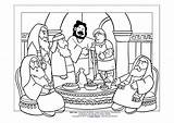 Pharisees Pharisee Supper sketch template