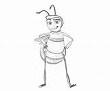 Bee Movie Coloring Pages Library Clipart Getcolorings Popular Sketch Printable Books sketch template