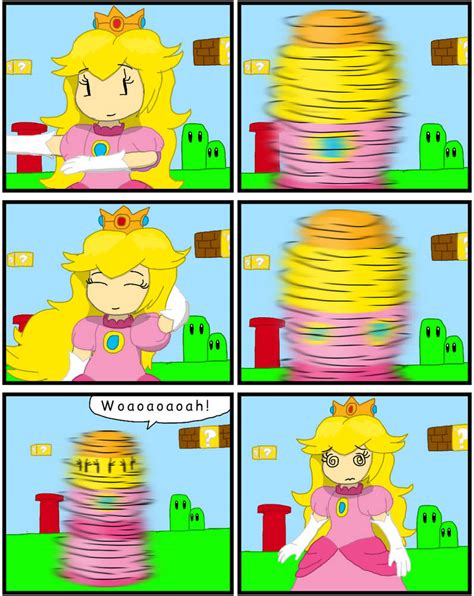 Princess Peach Spinning Mishap By Rmsolympic1935 On Deviantart