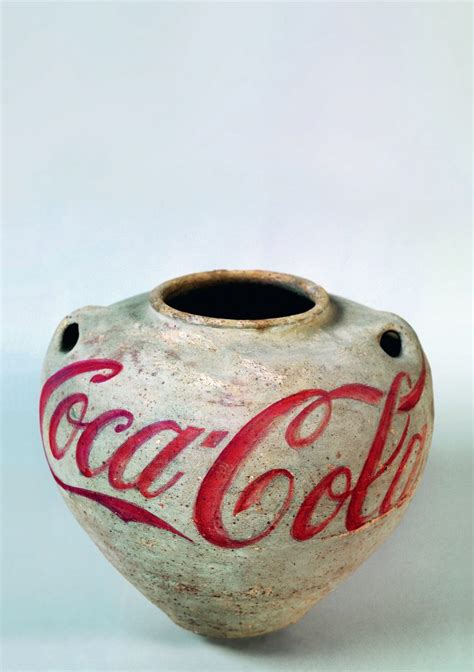 Ai Weiwei Han Dynasty Urn With Coca Cola Logo 1994