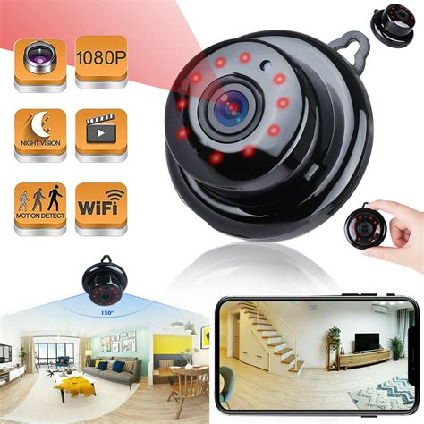 mini camera wifi small wireless video camera full hd p night vision motion sensor support sd