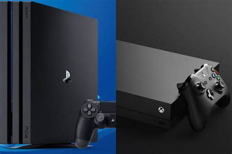 xbox one x vs ps4 pro console war sony could be eyeing up major