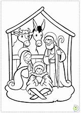 Nativity Coloring Pages Scene Printable Manger Christmas Simple Color Away Animals Kids Colouring Drawings Moments Precious Sheets Printables Dinokids Jesus sketch template