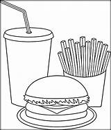 Food Coloring Pages Fast Realistic Canned Junk Printable Color Getcolorings Print Kids sketch template