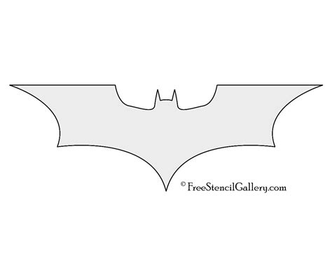 batman symbol stencil  stencil gallery