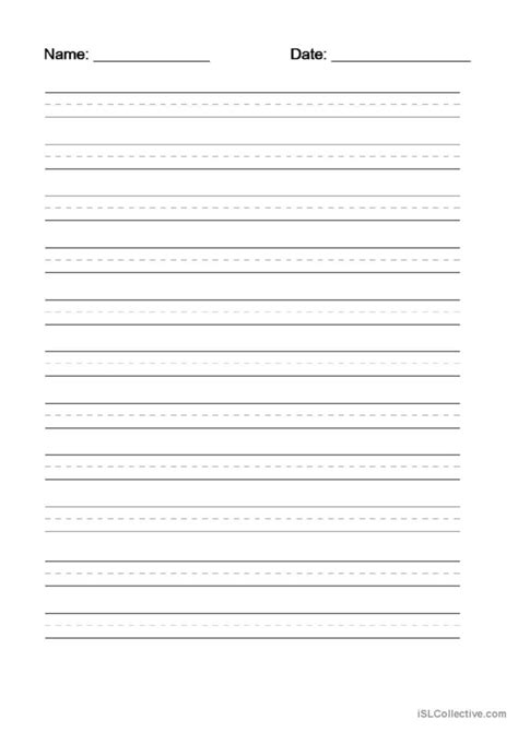 writing dotted  template english esl worksheets