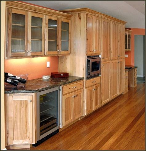 clean lowes hickory kitchen cabinets stock interiors magazine