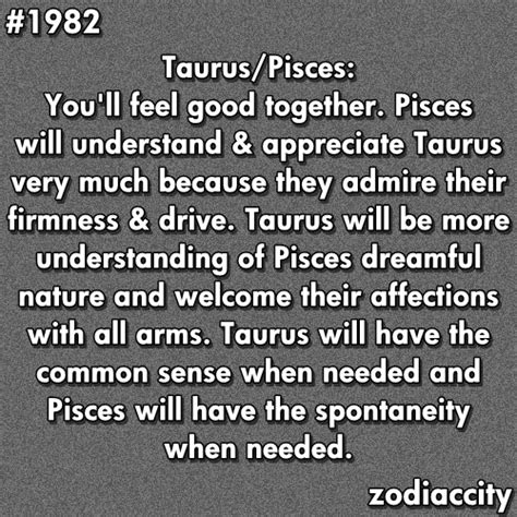 Zodiac City Pisces Quotes Pisces And Taurus Zodiac Facts