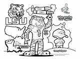 Lsu Coloring Pages Football College Tiger Logo Tigers Clemson Color Auburn Printable Sheets Alabama Louisiana Kids Getcolorings Print Drawing Mascot sketch template