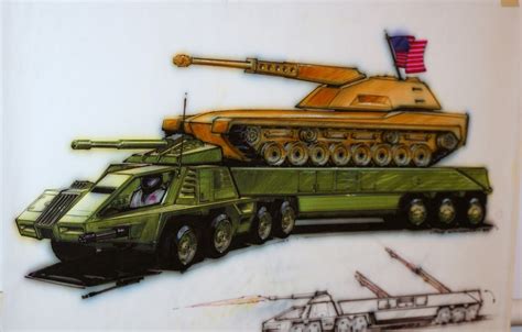 The 788th Armored Division Unused Vehicle Concept Art Gi