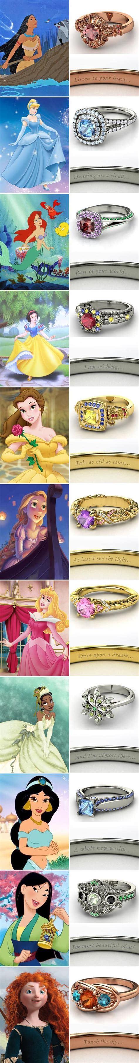 Disney Princess Wedding Rings And More Ideas For Diehard