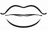 Lips Coloring Kids Clipart Lip Draw Pages Step Color Cartoon Easy Drawing Cliparts Clip People Mouth Template Library Clipartbest Outline sketch template