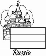 Russia Topcoloringpages sketch template