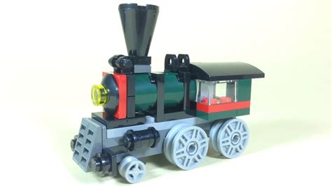 build lego steam train lego creator  youtube