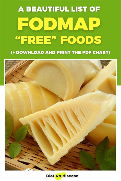 A Beautiful List Of Fodmap “free” Foods Download Pdf Chart Diet