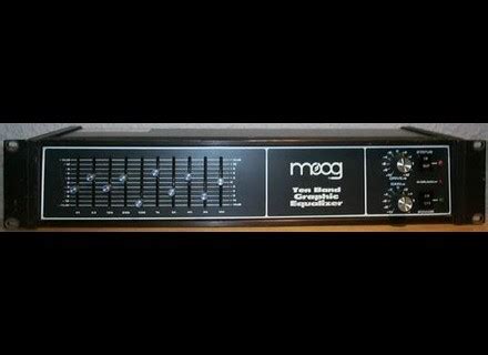 mooserss review moog   band graphic equalizer audiofanzine