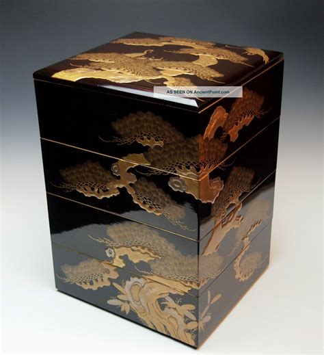 pin  jacek wrobel  maki  japanese lacquerware decorative boxes japanese antiques