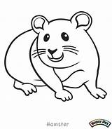 Critter Glider Hamster Unclebills Colorings Getcolorings Pag sketch template