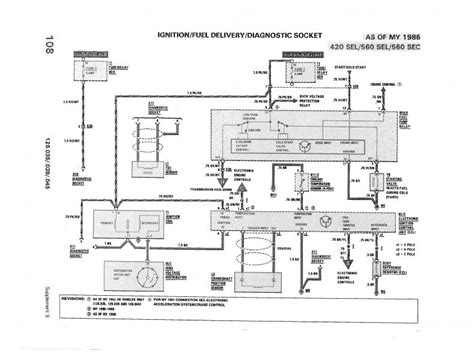mercedes sl wiring diagram