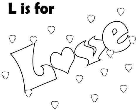 letter  printable coloring pages printable letters lettering