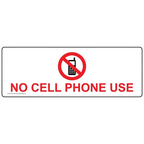 Cell Phone Texting Signs General